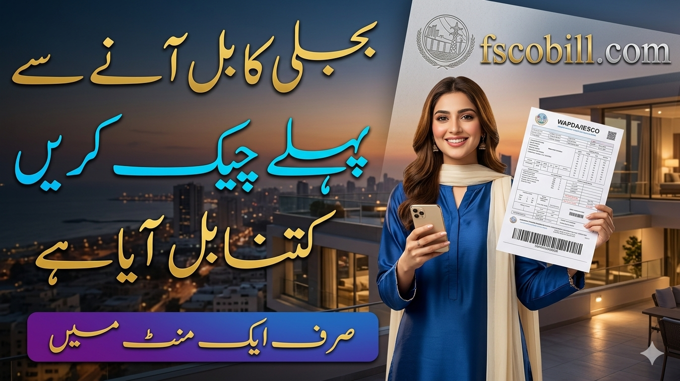 FESCO Bill Check Online 2026