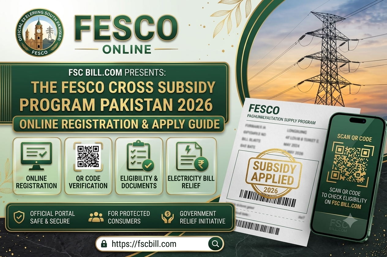 FESCO Bill Online Check 2026.