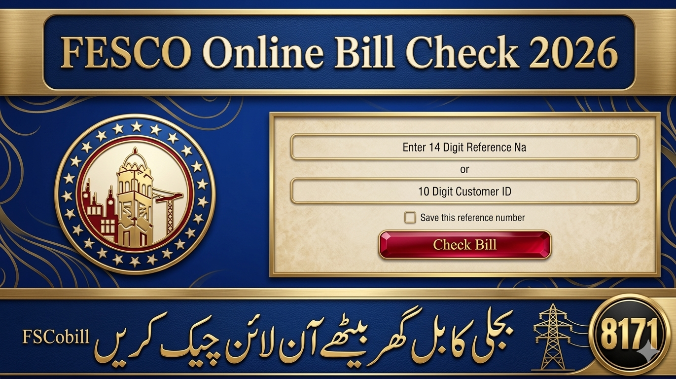 FESCO Bill Online