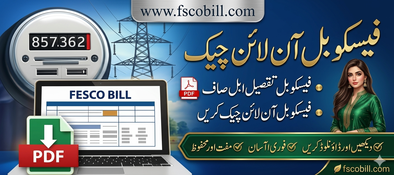 FESCO Duplicate Bill May 2026