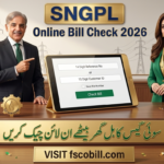 SNGPL Gas Bill Online Check 2026