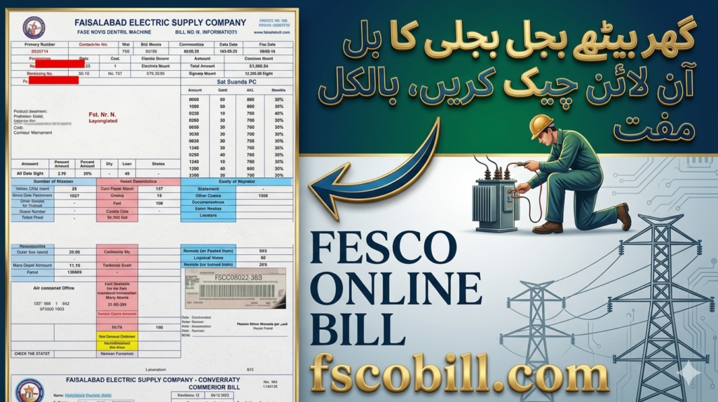 Check FESCO Bill Online