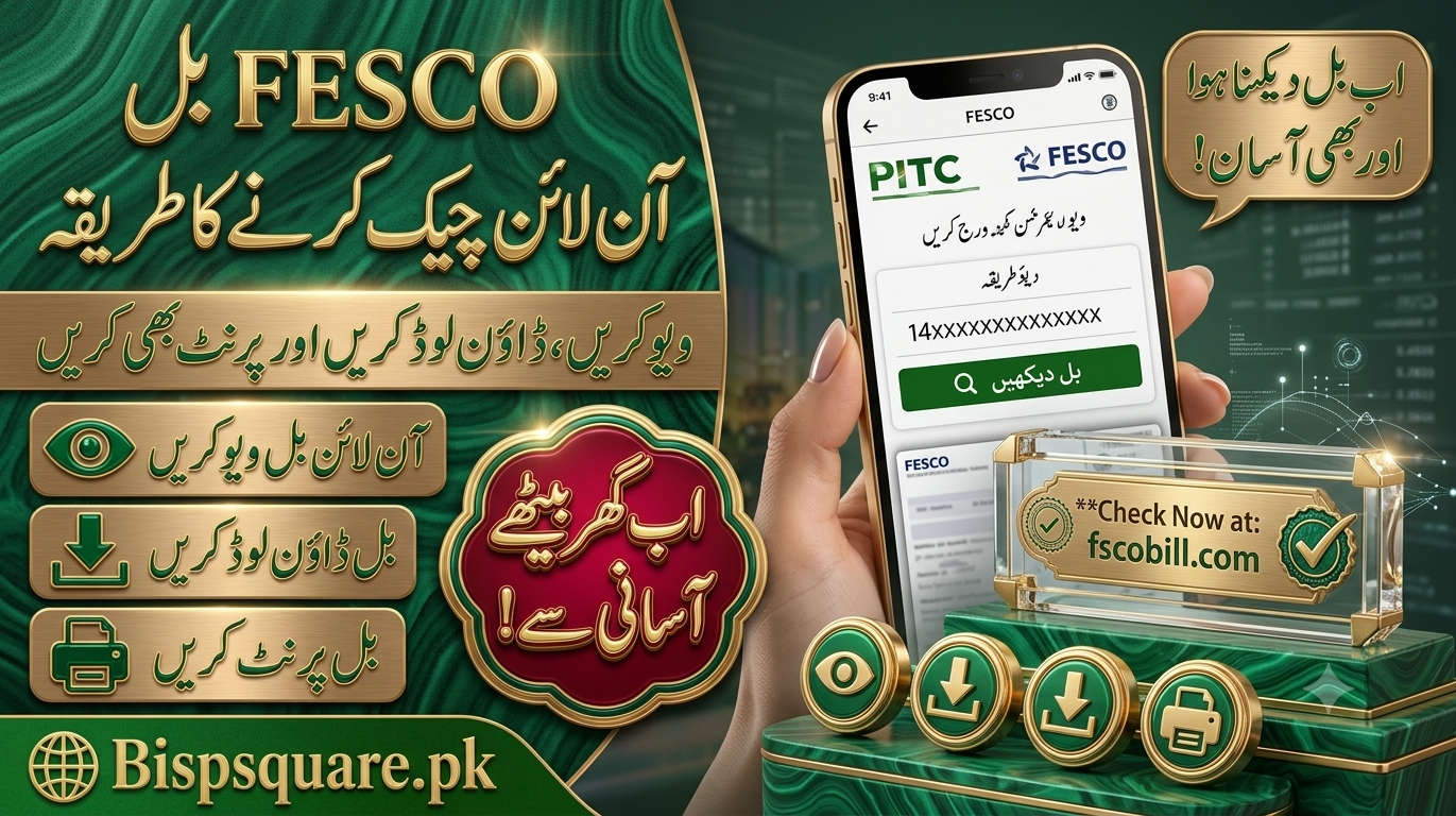 FESCO Online Bill