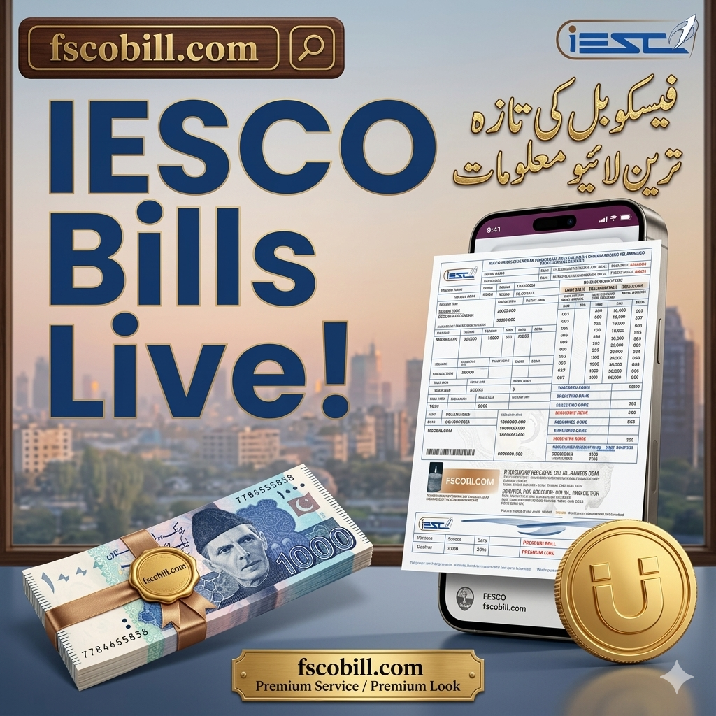 IESCO Bill Online Check 2026