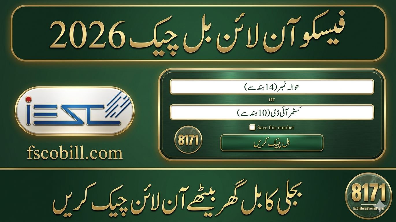 IESCO Bill Online Check 2026